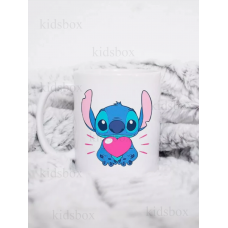 Кружка Ліло і Стіч з принтом керамічна чашка Lilo and Stitch 330 мл