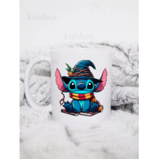 Кружка Ліло і Стіч з принтом керамічна чашка Lilo and Stitch 330 мл