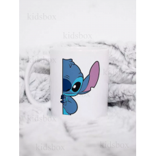 Кружка Ліло і Стіч з принтом керамічна чашка Lilo and Stitch 330 мл