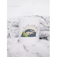 Кружка Наруто Какаші з принтом керамічна чашка Naruto 330 мл
