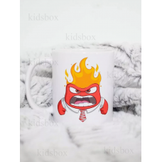 Кружка Думками навиворіт Головоломка з принтом керамічна чашка Inside Out 330 мл