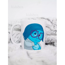 Кружка Думками навиворіт Головоломка з принтом керамічна чашка Inside Out 330 мл