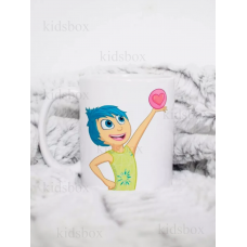 Кружка Думками навиворіт Головоломка з принтом керамічна чашка Inside Out 330 мл