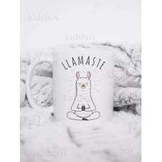 Кружка Лама з принтом керамічна чашка Lama 330 мл