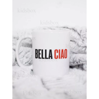 Кружка Бумажный дом с принтом керамическая чашка Money Heist 330 мл