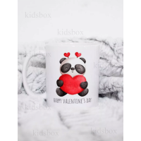 Кружка 14 лютого з принтом керамічна чашка День Святого Валентина 330 мл