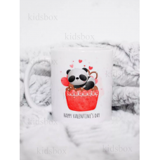 Кружка 14 лютого з принтом керамічна чашка День Святого Валентина 330 мл