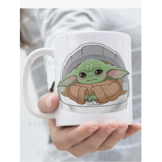 Кружка Йода з принтом керамічна чашка Зоряні війни Star Wars Yoda 330 мл