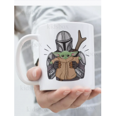 Кружка Йода з принтом керамічна чашка Зоряні війни Star Wars Yoda 330 мл