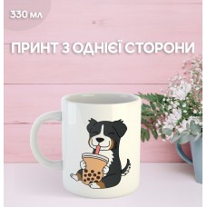 Кружка Собака з принтом керамічна чашка унікальна яскрава Dogs 330 мл