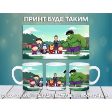 Кружка Південний Парк Саус Парк з принтом керамічна чашка South Park 330 мл