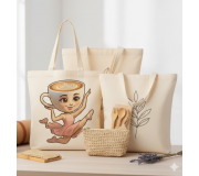 Модні шопери та еко-сумки з дизайнерським принтом