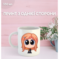 Кружка Гаррі Поттер з принтом керамічна чашка Harry Potter 330 мл