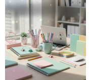 Канцелярські товари шкільні та дитячі: купити ручки, олівці, зошити та шкільне приладдя в інтернет-магазині