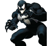 Брелки «Веном» (Venom): стиль Marvel та симбіоти