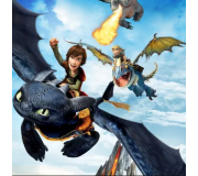 Брелоки «Як приборкати дракона»: Беззубик та Денна Лють