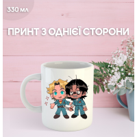 Кружка Mouthwashing Ополіскувач для рота гра з принтом керамічна чашка 330 мл