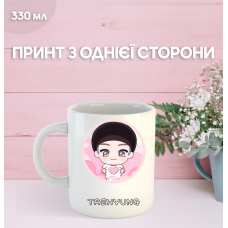 Кружка BTS Bangtan Boys БТС з принтом керамічна чашка South Park 330 мл