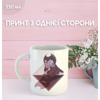 Кружка Бенди и чернильная машина с принтом керамическая чашка Bendy and the ink machine 330 мл