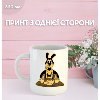 Кружка Бенді та чорнильна машина з принтом керамічна чашка Bendy and the ink machine 330 мл