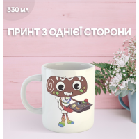 Кружка У Світі Денді Roblox Dandy's World з принтом керамічна чашка 330 мл