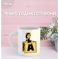 Кружка Бенді та чорнильна машина з принтом керамічна чашка Bendy and the ink machine 330 мл