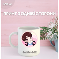 Кружка BTS Bangtan Boys БТС з принтом керамічна чашка South Park 330 мл