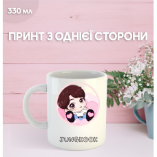 Кружка BTS Bangtan Boys БТС з принтом керамічна чашка South Park 330 мл