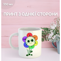 Кружка У Світі Денді Roblox Dandy's World з принтом керамічна чашка 330 мл