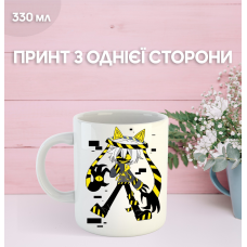 Кружка У Світі Денді Roblox Dandy's World з принтом керамічна чашка 330 мл