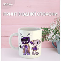 Кружка В Мире Дэнди (Денди) Roblox Dandy's World с принтом керамическая чашка 330 мл