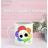 Кружка У Світі Денді Roblox Dandy's World з принтом керамічна чашка 330 мл