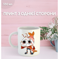 Кружка У Світі Денді Roblox Dandy's World з принтом керамічна чашка 330 мл