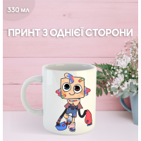 Кружка У Світі Денді Roblox Dandy's World з принтом керамічна чашка 330 мл
