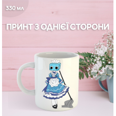 Кружка У Світі Денді Roblox Dandy's World з принтом керамічна чашка 330 мл