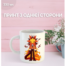 Кружка У Світі Денді Roblox Dandy's World з принтом керамічна чашка 330 мл