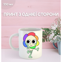 Кружка У Світі Денді Roblox Dandy's World з принтом керамічна чашка 330 мл