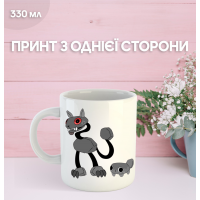 Кружка У Світі Денді Roblox Dandy's World з принтом керамічна чашка 330 мл