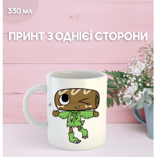 Кружка У Світі Денді Roblox Dandy's World з принтом керамічна чашка 330 мл