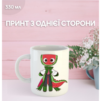 Кружка У Світі Денді Roblox Dandy's World з принтом керамічна чашка 330 мл