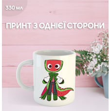 Кружка У Світі Денді Roblox Dandy's World з принтом керамічна чашка 330 мл