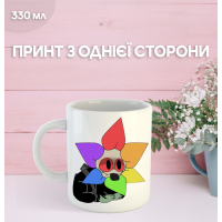 Кружка У Світі Денді Roblox Dandy's World з принтом керамічна чашка 330 мл