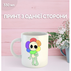 Кружка У Світі Денді Roblox Dandy's World з принтом керамічна чашка 330 мл