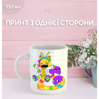 Кружка В Мире Дэнди (Денди) Roblox Dandy's World с принтом керамическая чашка 330 мл