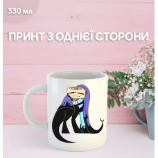 Кружка У Світі Денді Roblox Dandy's World з принтом керамічна чашка 330 мл