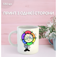 Кружка У Світі Денді Roblox Dandy's World з принтом керамічна чашка 330 мл