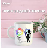 Кружка В Мире Дэнди (Денди) Roblox Dandy's World с принтом керамическая чашка 330 мл