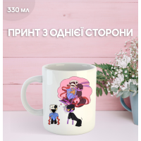 Кружка У Світі Денді Roblox Dandy's World з принтом керамічна чашка 330 мл
