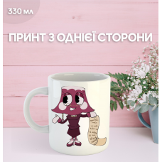 Кружка У Світі Денді Roblox Dandy's World з принтом керамічна чашка 330 мл