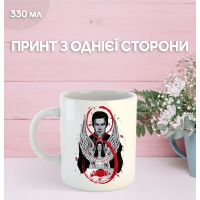 Кружка Декстер з принтом керамічна чашка Dexter 330 мл